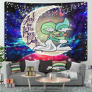 Pokemon Couple Gallade And Gardevoir Love You To The Moon Galaxy Tapestry Room Decor Nearkii