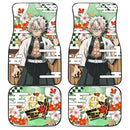 Sanemi Shinazugawa Car Floor Mats Custom Demon Slayer Anime Car Accessories Nearkii