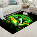 Mega X Rayquaza Moonlight Area Carpet Rug Home Decor Bedroom Living Room Decor Nearkii