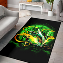 Mega X Rayquaza Moonlight Area Carpet Rug Home Decor Bedroom Living Room Decor Nearkii