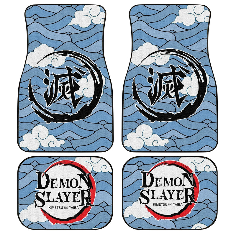 Demon Slayers Car Floor Mats Sakonji Urokodaki Kimetsu no Yaiba Car Accessories Nearkii