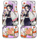 Shinobu Kocho Car Floor Mats Custom Demon Slayer Anime Car Accessories Nearkii