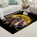 Yellow Demonslayer Moonlight Area Carpet Rug Home Decor Bedroom Living Room Decor Nearkii