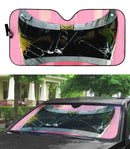 Power Rangers In Space Pink Ranger Custom Car Auto Sunshade Windshield Accessories Decor Gift Nearkii