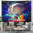 Pokemon Starter Cute Sleep Love You To The Moon Galaxy Tapestry Room Decor Nearkii
