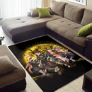 Yellow Demonslayer Moonlight Area Carpet Rug Home Decor Bedroom Living Room Decor Nearkii