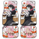 Enmu Car Floor Mats Custom Demon Slayer Anime Car Accessories Nearkii