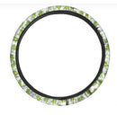 Cute Frog Pattern Print Car Steering Wheel Cover Nearkii