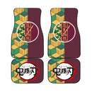 Giyuu Demon Slayers Car Floor Mats Anime Car Accessories Nearkii