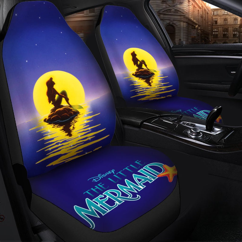 The Little Mermaid New Premium Custom Car Seat Covers Decor Protectors Nearkii