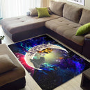 Godzilla Love Mothra Love You To The Moon Galaxy Carpet Rug Home Room Decor Nearkii