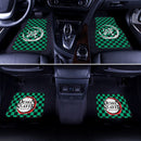 Demon Slayers Car Floor Mats Tanjiro Kamado Pattern Kimetsu no Yaiba Car Accessories Nearkii