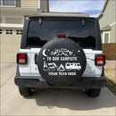 Welcome To Our Campsite Car Spare Tire Cover Gift For Campers Nearkii