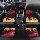 Demon Slayer Anime Car Floor Mats Kyojuro Rengoku Car Accessories Nearkii