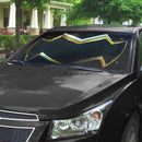 Power Rangers Megaforce Black Ranger Helmet Custom Car Auto Sunshade Windshield Accessories Decor Gift Nearkii