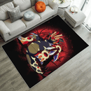 Pokemon Mega Groudon Moonlight Area Carpet Rug Home Decor Bedroom Living Room Decor Nearkii
