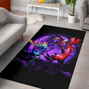 Pokemon X&Y Yveltal and Xerneas Moonlight Area Carpet Rug Home Decor Bedroom Living Room Decor Nearkii