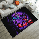 Pokemon X&Y Yveltal and Xerneas Moonlight Area Carpet Rug Home Decor Bedroom Living Room Decor Nearkii