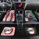 Tanjiro x Nezuko Car Floor Mats Demon Slayers Car Mats Anime Car Decoration Car Accessories Nearkii