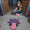 Gengar Pokemon Anime Custom Shape Rubber Doormat Home Decor Nearkii