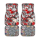 Akaza Car Floor Mats Demon Slayer Anime Car Accessories Nearkii
