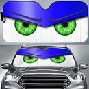 Blue Funny Angry Cartoon Eyes Car Auto Sun Shades Windshield Accessories Decor Gift Nearkii