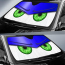 Blue Funny Angry Cartoon Eyes Car Auto Sun Shades Windshield Accessories Decor Gift Nearkii