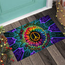Every Little Thing Hippie Doormat Home Decor Nearkii