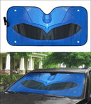 Mighty Morphin Blue Power Ranger Helmet Custom Car Auto Sunshade Windshield Accessories Decor Gift Nearkii