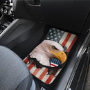 US Independence Day Bald Eagle Breaking Though US Flag Car Floor Mats Car Accessories Nearkii