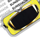 Power Rangers Megaforce Yellow Ranger Helmet Custom Car Auto Sunshade Windshield Accessories Decor Gift Nearkii