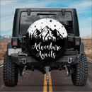 Adventure Awaits Car Spare Tire Cover Gift For Campers Nearkii