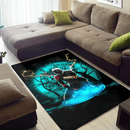 Blue Spider Man Black Suit No Way Home Moonlight Area Rug Home Decor Bedroom Living Room Decor