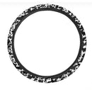 Black And White Cow Pattern Print Car Steering Wheel Cover Nearkii
