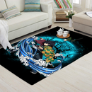Tomioka Giyuu Demon Slayer Moonlight Area Carpet Rug Home Decor Bedroom Living Room Decor Nearkii