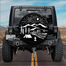 Camping Aholic Car Spare Tire Cover Gift For Campers Nearkii