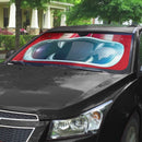 Power Rangers Wild Force Red Ranger Custom Car Auto Sunshade Windshield Accessories Decor Gift Nearkii