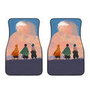 Tanjiro Car Floor Mats Demon Slayer Anime Car Accessories Nearkii