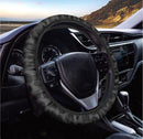 Black Leopard Print Car Steering Wheel Cover Nearkii