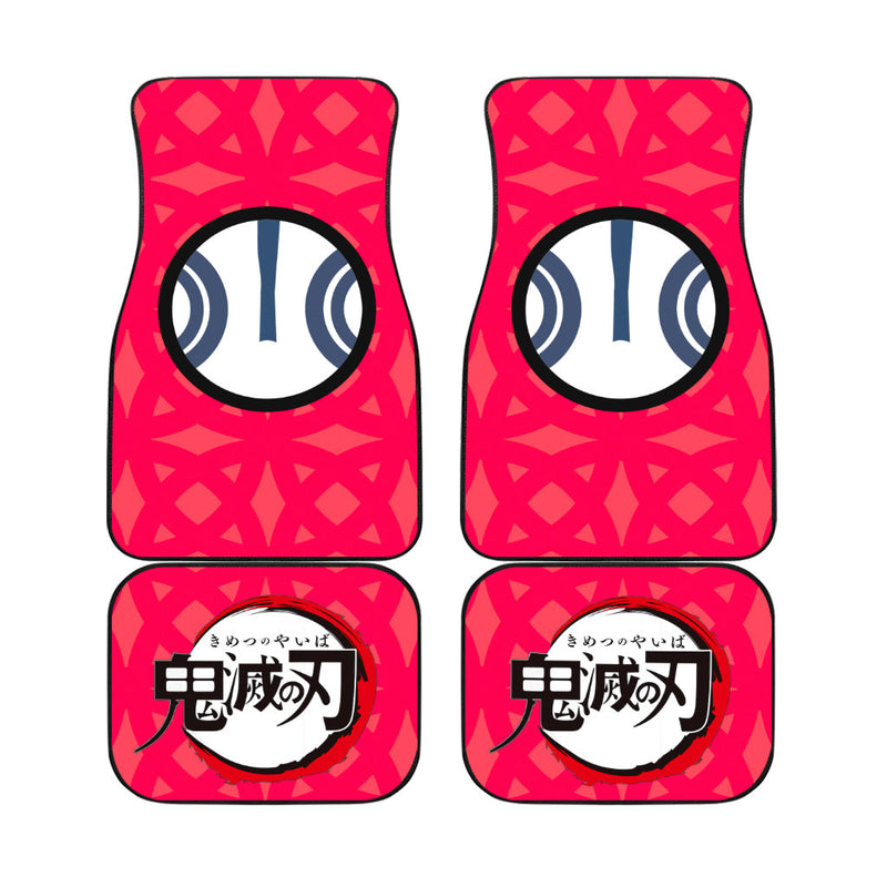 Akaza Demon Slayers Car Floor Mats Anime Car Accessories Nearkii