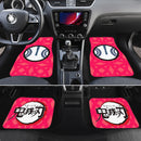 Akaza Demon Slayers Car Floor Mats Anime Car Accessories Nearkii