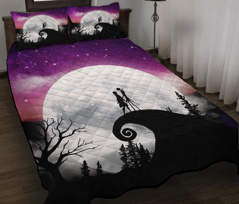 Jack Sally Moon Night Quilt Bed Sets Nearkii