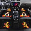 Demon Slayer Anime Car Floor Mats Kyojuro Rengoku x Symbol Car Accessories Nearkii