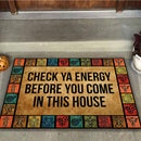 Check Ya Energy Puerto Rican Doormat Home Decor Nearkii