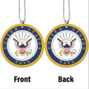 Army US Navy Car Ornament Custom Car Accessories Decorations Nearkii