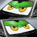 Green Funny Angry Cartoon Eyes Car Auto Sun Shades Windshield Accessories Decor Gift Nearkii