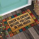 Check Ya Energy Puerto Rican Doormat Home Decor Nearkii