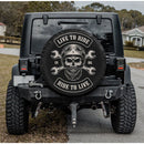 Live To Ride Jeep Car Spare Tire Cover Gift For Campers Nearkii
