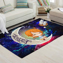 Nami One Piece Love You To The Moon Galaxy Carpet Rug Home Room Decor Nearkii