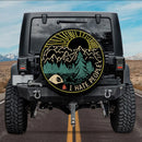I Hate People Happy Camper Car Spare Tire Cover Gift For Campers Nearkii